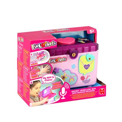 Jumbo Funlockets geheime sieradendoosje met stemrecorder - thumbnail