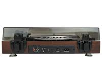 Roadstar TT-385BT-T Platenspeler met Bluetooth Transmitter (Line Out, Auto-Stop), houtkleuren - thumbnail