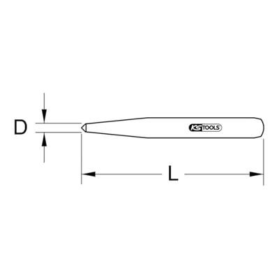KS Tools 9632550 Brozeplus korrels, 3 mm