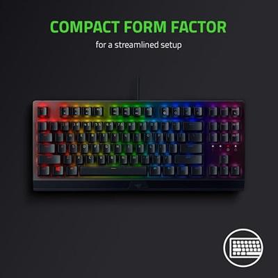 Razer Blackwidow V3 Tenkeyless toetsenbord Gamen USB QWERTY Amerikaans Engels Zwart Razer Blackwidow V3 Tenkeyless toetsenbord Gamen USB QWERTY Amerikaans Engels Zwart