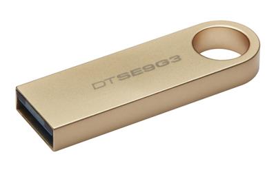 USB stick Kingston DataTraveler SE9 G3 256 GB Gouden - thumbnail