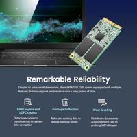Transcend 220S 64 GB mSATA SSD harde schijf SATA 6 Gb/s Retail TS64GMSA220S - thumbnail
