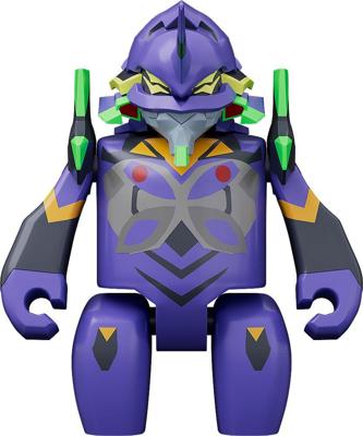 Rebuild of Evangelion Brickroid Action Figure Evangelion Production Model-13 5 cm