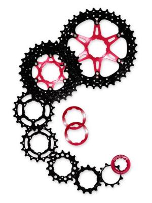 Sunrace cassette 10v 11-36 csmx0 zwart Sunrace cassette 10v 11-36 csmx0 zwart
