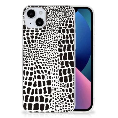 iPhone 15 Plus | TPU Hoesje | Slangenprint