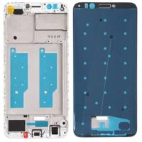 Front behuizing LCD-frame bezel voor Huawei Honor Play 7C (wit) - thumbnail