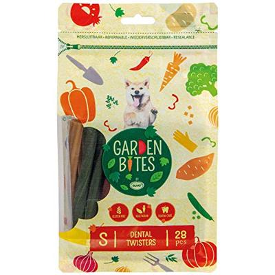 Garden Bites Dental Twisters hondensnack 2 x S Garden Bites Dental Twisters hondensnack 2 x S