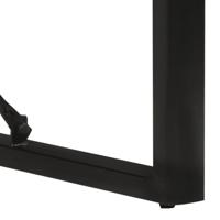 Eettafel 120x55x76 cm massief gerecycled hout - thumbnail