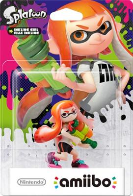 Amiibo Splatoon 2 - Inkling Girl (Neon Pink)