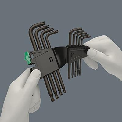 Wera 967 PKL/9 TORX® Stiftsleutelset, BlackLaser, 9 -delig - 1 stuk(s) - 05024242001 - thumbnail