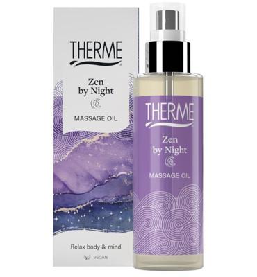 Therme Zen by night massage oil 125 Milliliter Therme Zen by night massage oil 125 Milliliter