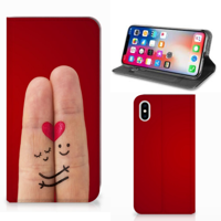 Apple iPhone Xs Max Hippe | Standcase | Liefde - Origineel Romantisch Cadeau - thumbnail