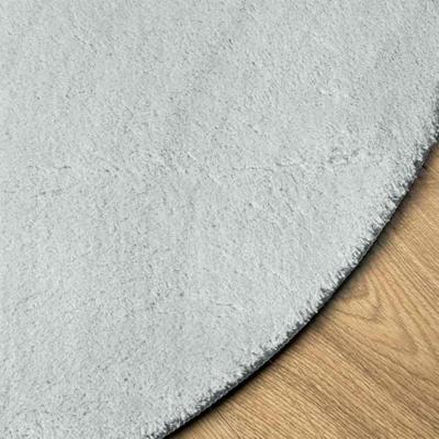 Tapijt HUARTE Grijs 140 x 200 cm Polyester