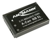 Ansmann NB-5L Camera-accu Vervangt originele accu NB-5L 3.7 V 800 mAh - thumbnail