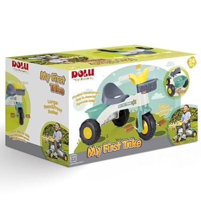 Dolu driewieler pastel kleuren wit/groen/grijs Dolu driewieler pastel kleuren wit/groen/grijs