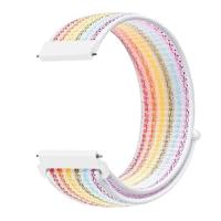 By Qubix - Sport Loop nylon bandje - Multicolor - Compatible met Garmin Vivoactive 6 / Vivoactive 5 / Vivoactive 3 - Compatible Garmin bandje - Bandbreedte: 20mm - thumbnail