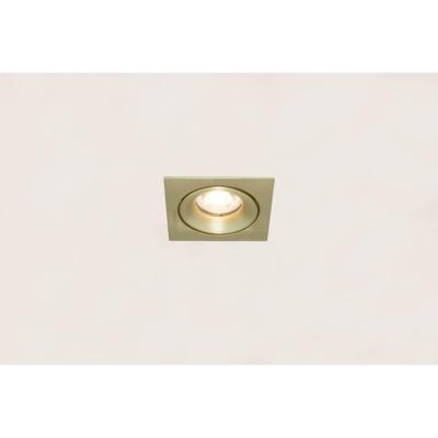 Artdelight Vierkante inbouwspotAlice mat goud - DL 921 MG