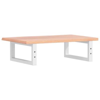 Badkamer wandschap staal en massief eikenhout