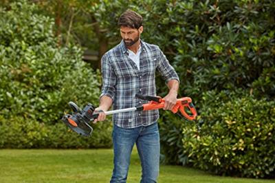 Elektrische grastrimmer met snoer - BLACK&DECKER - BESTE628-QS - 550W - 28cm