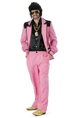 Roze Perfectie Kostuum Heren