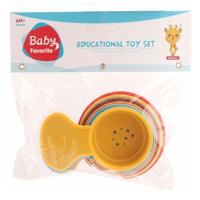 Stapelbekers met Handvat, 6dlg. - thumbnail