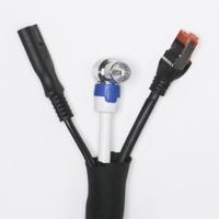 Cavus CAV-SW1915B Kabelsok 1.9x150 cm Zwart - thumbnail