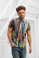 Carlo Colucci C3742 171 Polo Heren Groen - Maat S - Kleur: Groen | Soccerfanshop - thumbnail