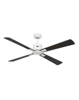 CasaFan ECO NEO III 132 WE-WN/SI WiFi Flügel Wenge/silber Plafondventilator 27 W (Ø x h) 132 cm x 360 mm Wit Met afstandsbediening, Timer, Met wintermodus, - thumbnail