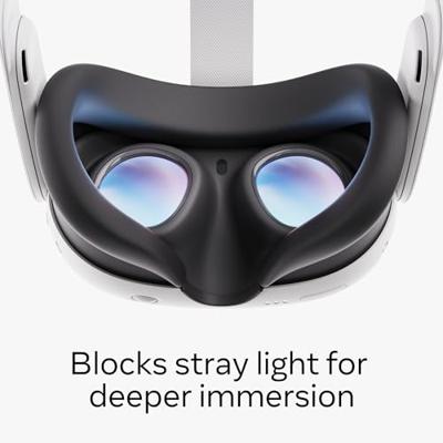 META 137250 slimme draagbare accessoire Gezichtsinterface Zwart Silicone