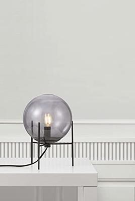Tafellamp smoke glas &apos;Alton&apos; Nordlux E14 fitting 20 cm
