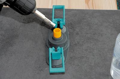 Wolfcraft Aanslag + zuignap | Voor diam. boor | Ø5 - 10mm | 1 stuk - 5911000