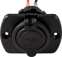 AS Schwabe USB 2-voudig inbouwdoos caravan, zwart USB 2-voudig inbouwdoos caravan, zwart - thumbnail