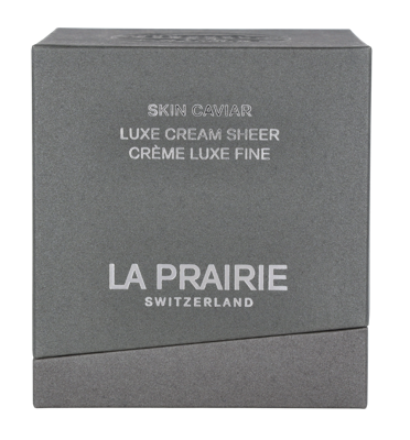 La Prairie Skin Luxe Cream Sheer 50ml Dag & Nachtcrème Dames La Prairie Skin Luxe Cream Sheer 50ml Dag & Nachtcrème Dames