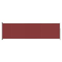 VidaXL Tuinscherm uittrekbaar 180x600 cm rood - thumbnail