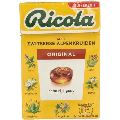 Ricola Kruidenpastilles Original Suikervrij