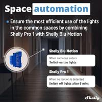 Shelly Shelly Pro 1 DIN-railrelais Bluetooth, WiFi Shelly - thumbnail