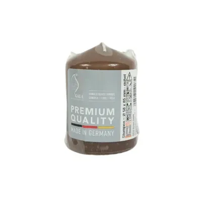 Gala stompkaars bruin 5,8 x 8,5 cm | 24 stuks