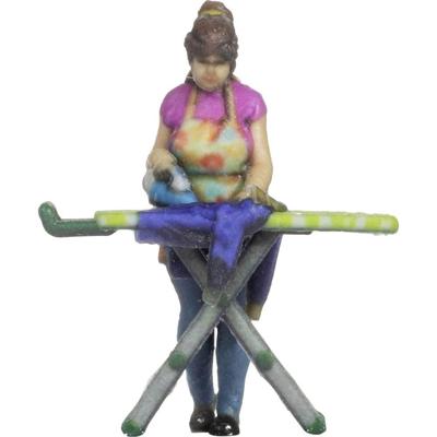 NOCH 10425 H0 Strijkende vrouw figuren Geverfd, Staand