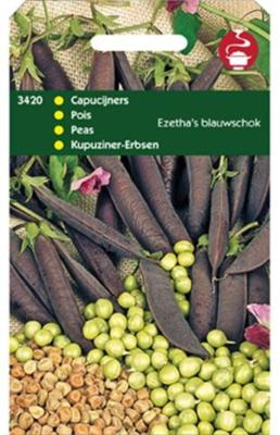 Zaden Capucijners Blauwschokkers Ras Ezetha 100g Tuinplus - Tuinplus