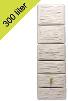 Garantia design regenton slim 300 liter stone decor beige - thumbnail