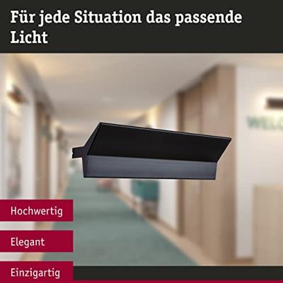 Paulmann Stine 79511 Wandlamp 13 W LED Zwart (mat) Paulmann Stine 79511 Wandlamp 13 W LED Zwart (mat)
