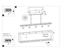 Eglo Houten hanglampFamborough - 43414 - thumbnail