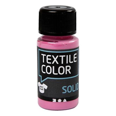Creativ Company Textile color dekkende textielverf - roze, 50ml Creativ Company Textile color dekkende textielverf - roze, 50ml