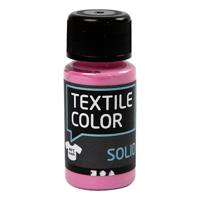Creativ Company Textile color dekkende textielverf - roze, 50ml - thumbnail