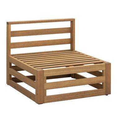 Loungebank element Clermont - midden - 63x78x72 cm - Leen Bakker