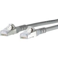 Metz Connect 1308453033-E RJ45 Netwerkkabel, patchkabel CAT 6A S/FTP 3.00 m Grijs Snagless 1 stuk(s) - thumbnail