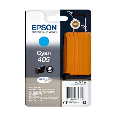 Epson Singlepack Cyan 405 DURABrite Ultra Ink Epson Singlepack Cyan 405 DURABrite Ultra Ink