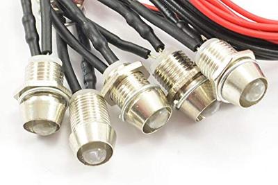 Fastrax Verlichting set met aluminium houders & 6 LEDs - Wit