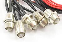 Fastrax Verlichting set met aluminium houders & 6 LEDs - Wit - thumbnail