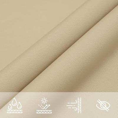 VidaXL Zonnescherm rechthoekig 2x5 m oxford stof beige